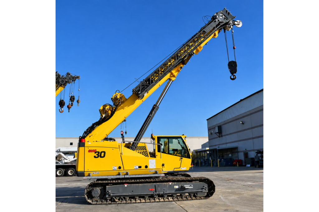 rough terrain mobile crane